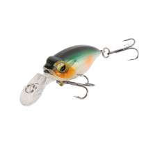 Mini Fishing Lure ABS Plastic Trolling Bait 6.2cm for Freshwater & Saltwater