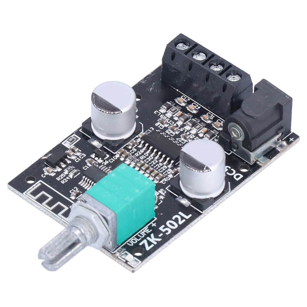 Zk?502L Acrylic Bluetooth 5.0 Stereo Audio Amplifier Module Diy 8451358087236