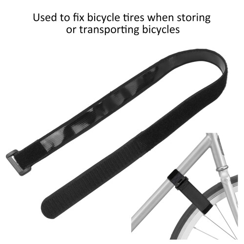 High-Quality Black Elastic Wheel Strap for Secure Transport 2