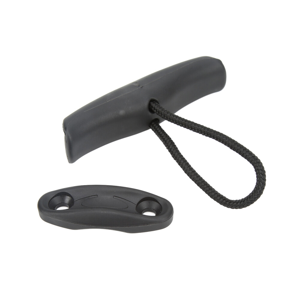 Marine-Grade Nylon Canoe Kayak T Handle - Rope Pull With Secure Screw Mounting 7631358087813