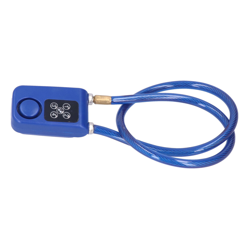 Waterproof 4-Digit Alarm Lock For Bikes, 110Db, Ip55, 80Cm 5091358088371