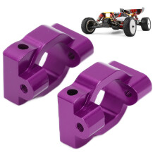 2 Stück Aluminiumlegierung C-förmiger RC-Radhalter für 1/10 RC-Auto Lila