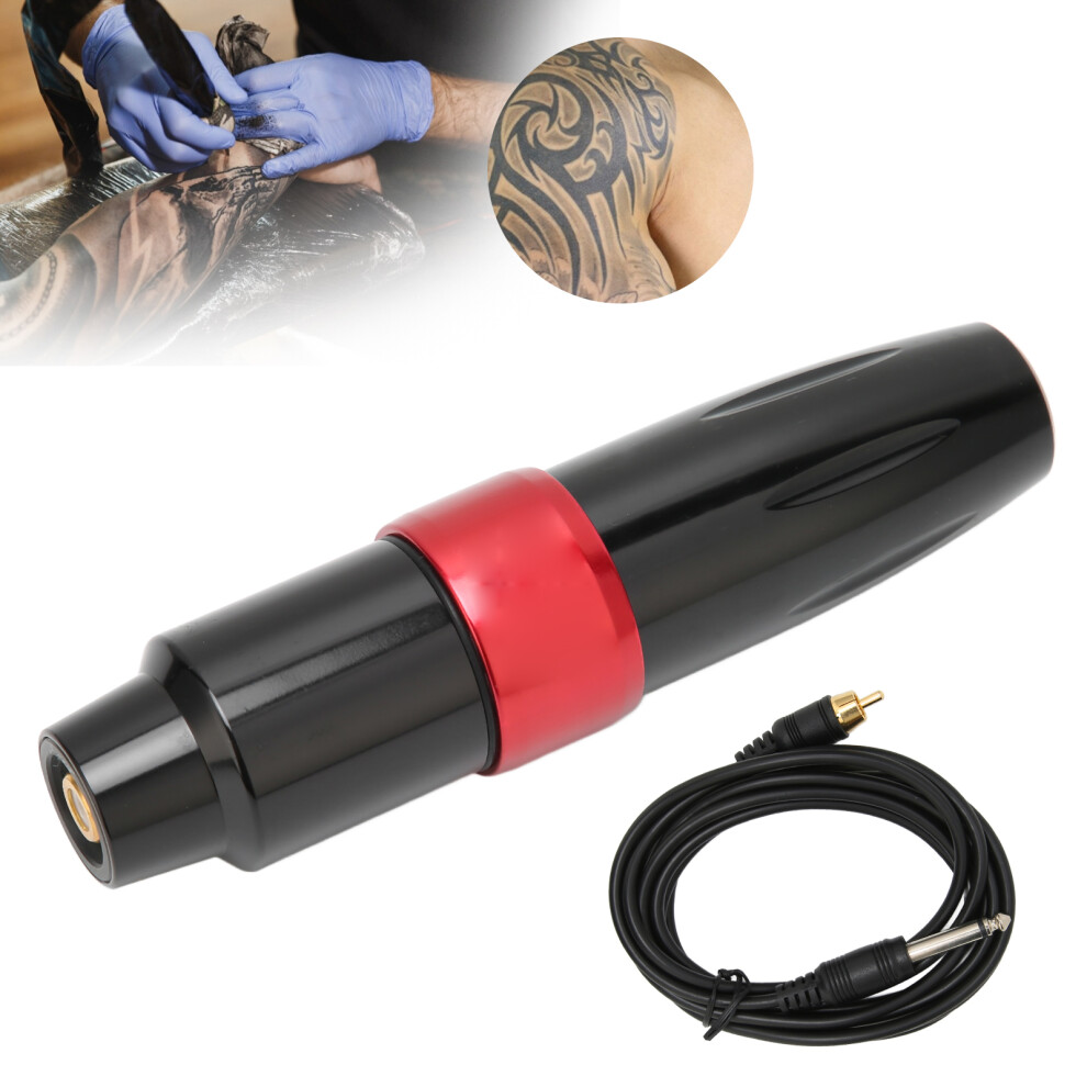 Black Aluminum Alloy Tattoo Machine Pen, Rca, 8V,