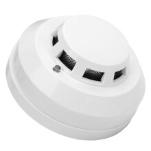 High Sensitivity Smoke Alarm 820 with Red LED Sound & Light Warning