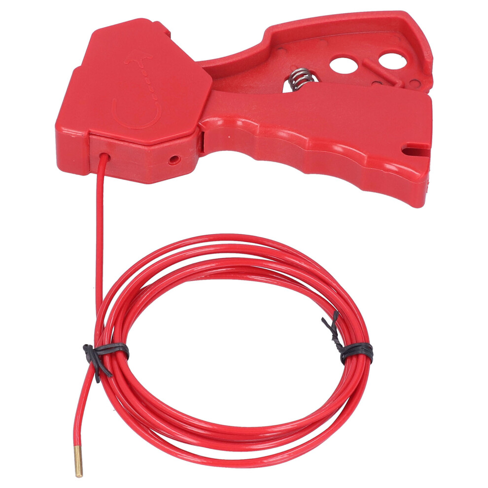 Adjustable Nylon Safety Cable Lock High Temp & Corrosion Resistant Lock 6911358091111