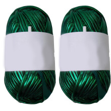 Metallic T-Shirt Yarn 87.48yd Fabric Knitting Yarn for-CL