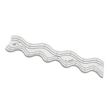 Wavy Shape Quilting Rulers Clear Acrylic Patchwork Templates For