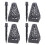 Headstones Flower Holder Cone Shaped-Square conical frame 1