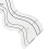 Wavy Shape Quilting Rulers Clear Acrylic Patchwork Templates For 7