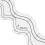 Wavy Shape Quilting Rulers Clear Acrylic Patchwork Templates For 3