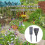 Headstones Flower Holder Cone Shaped-Square conical frame 4