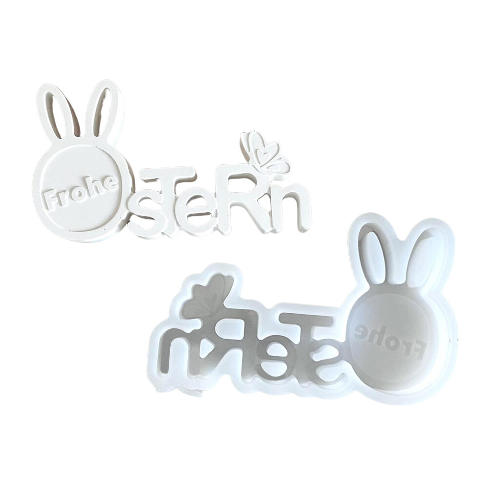 Easters Rabbit Silicone Molds Easters Mould Plasters Molds Epoxy-image-OPC-PMRHPF2-NEW