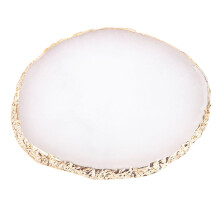 Nail Art Palette, Gold Saum Trim Achat Textur Harz