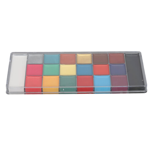Cosplay-Gesichtsbemalungsset, 20 Farben,