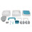 Tragbarer Toilettensitz, breiter Griff, 1