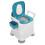 Tragbarer Toilettensitz, breiter Griff, 6