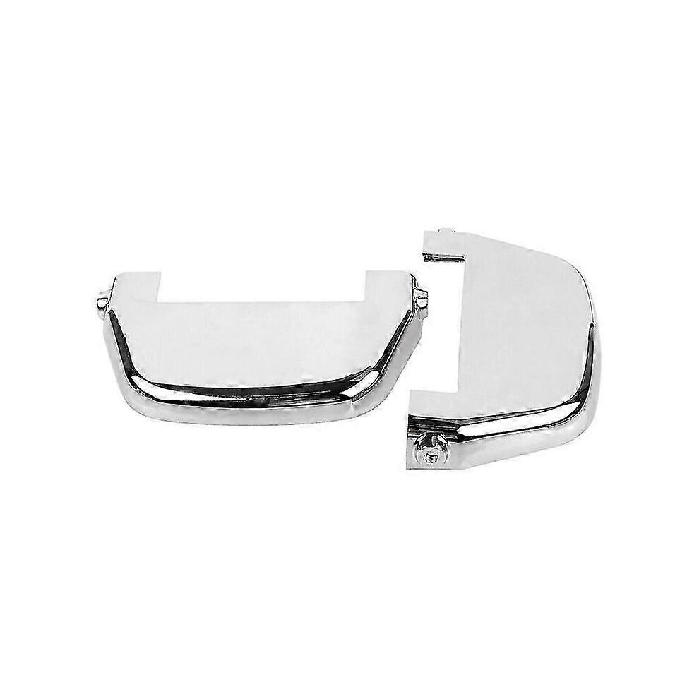 Kikidex (As Show, One Size) Chrome Passenger Foot Peg Floorboard Cover For Road Street Glide