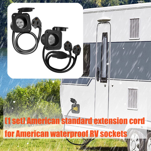 Weather Resistant Electrical Outlet-Double ended thread 2