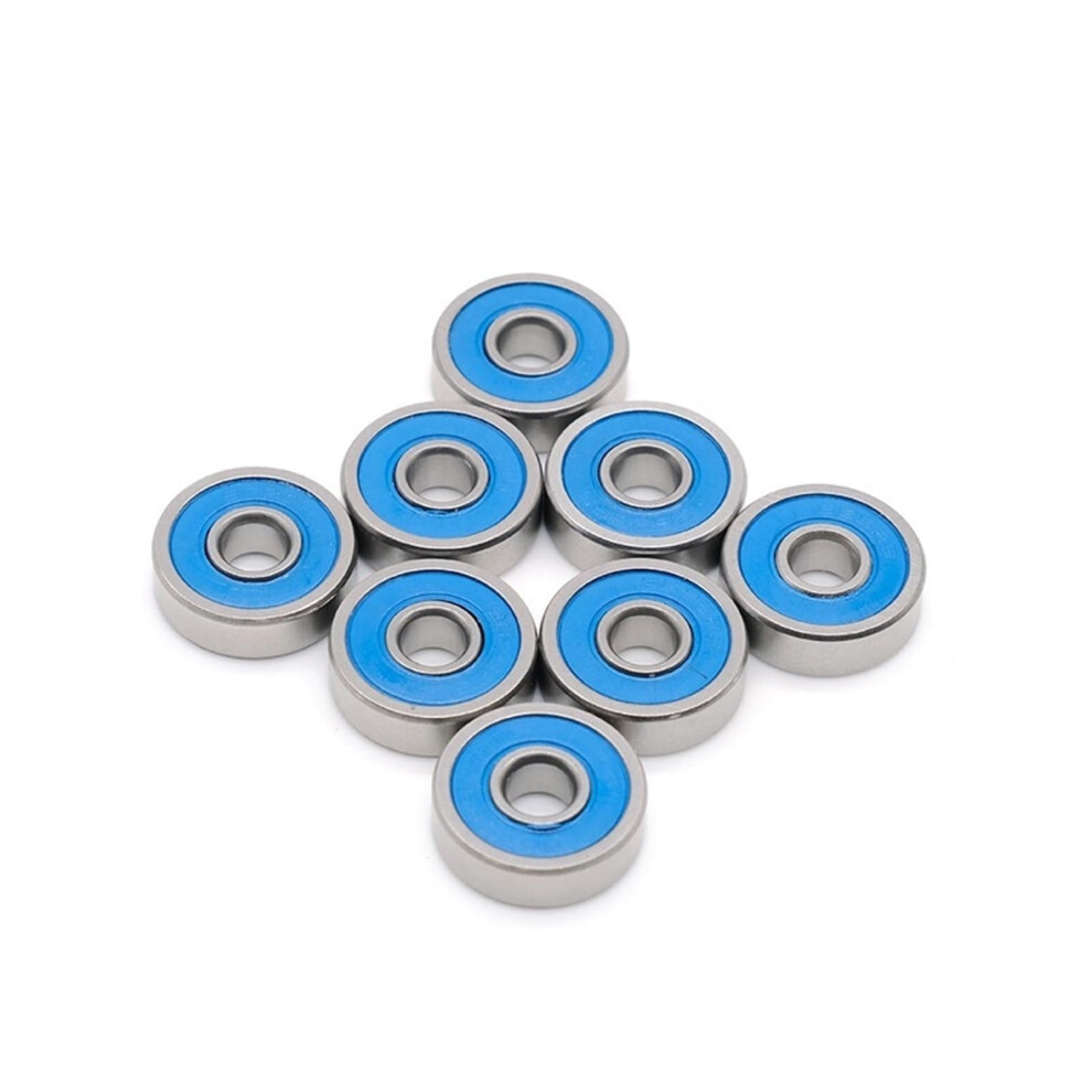 696Rs Bearing Abec-3 6X15x5mm 10 Pcs Rs 696-2Rs With Seal Miniature Ball Bearing R-1560Dd Blue 9354506700980