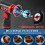 Mini Cordless Angles Grinder,12V 500W Brushless Grinding-Orange 6