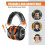 Foldable Ear Muffs Defender Hearing Protection SNR 34 2