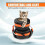 Foldable Ear Muffs Defender Hearing Protection SNR 34 4