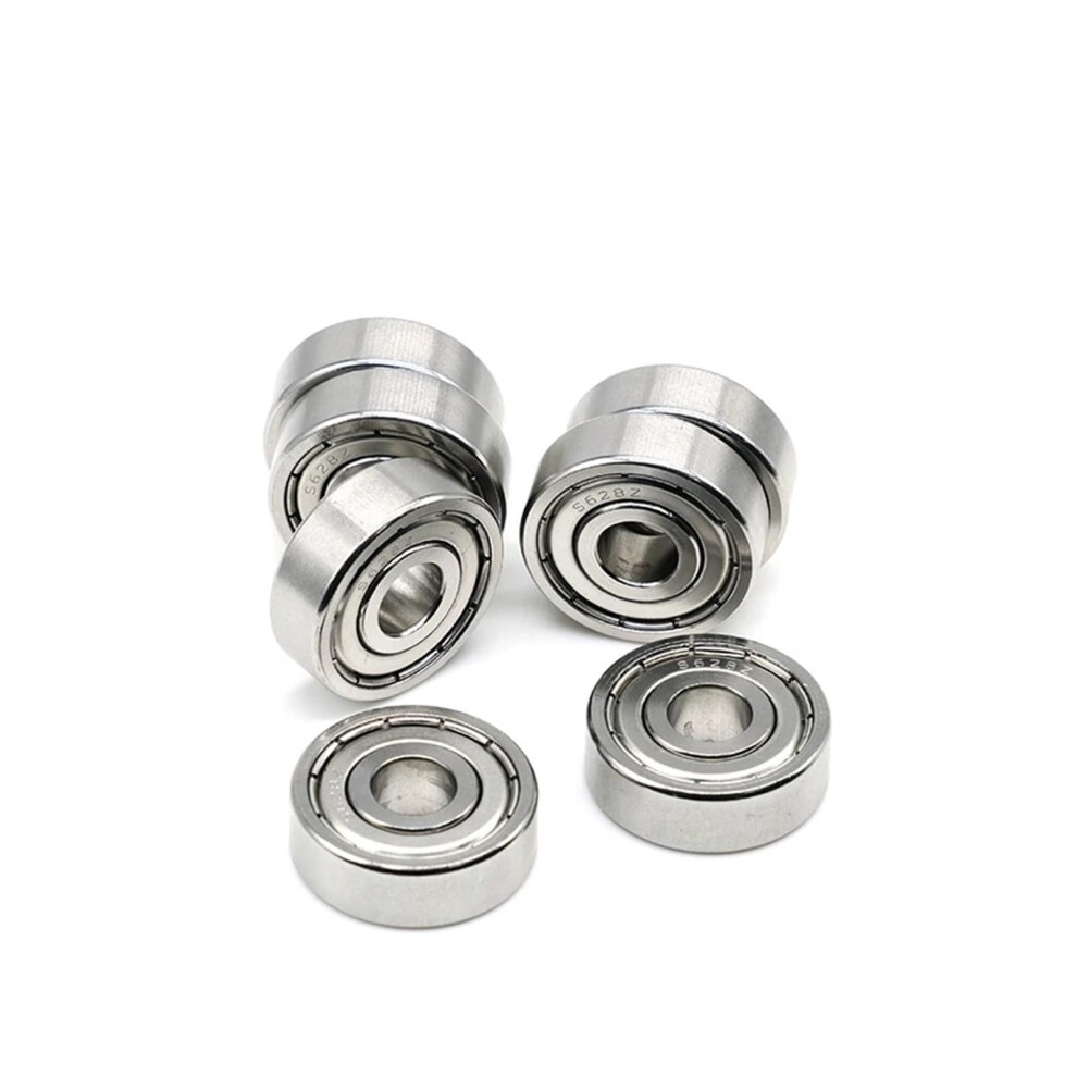 628Zz Bearings Abec-7 8X24x8mm Chrome Steel High Speed Toy Motor Model Bearings 10Pcs 9339159011256