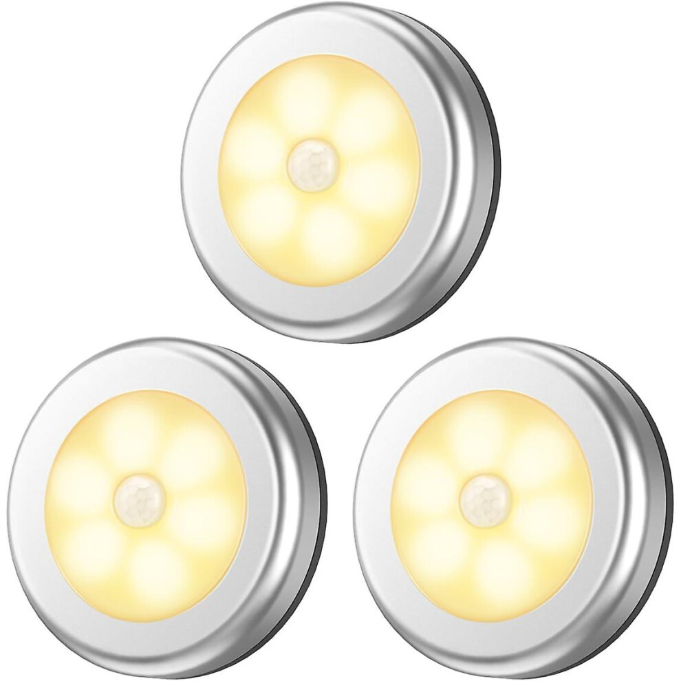 Kikidex (As Show, One Size) Upgraded Motion Sensor Cordless Battery-Powered Led Night Closet S Stair S, Puck S, Safe Li Light