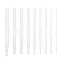 9Pieces 3-10mm 12mm AcrylicsCrochet Hook for Knitting Crocheting