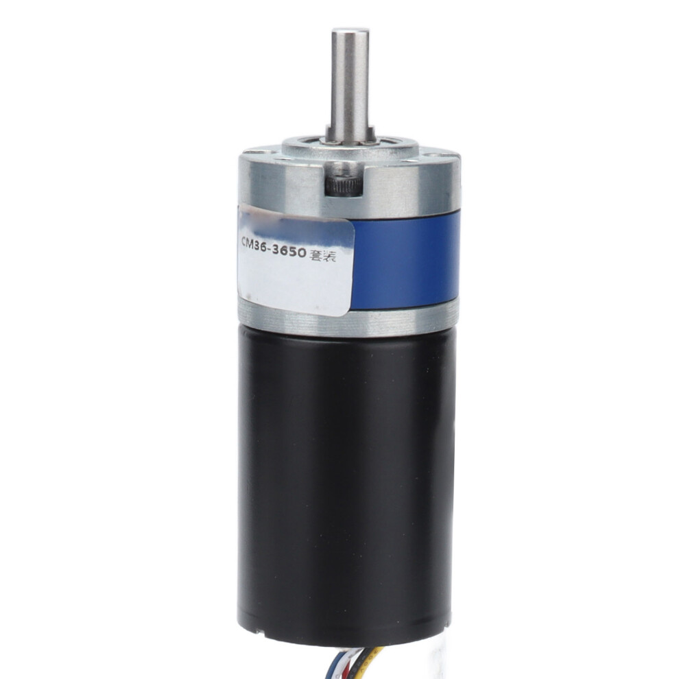 High Torque 12V Brushless Planetary Gear Motor With D Shaft 85Rpm & Controller 9341358094473