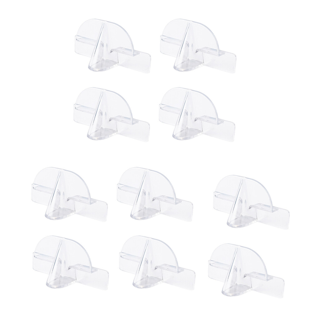 10Pcs Wall Mounted Eyeglasses Organizers Spectacles Storage Rack