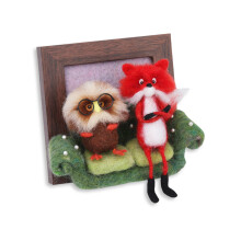 Lovely Animal Frame Felting Needle Set Handmade Needle Felting