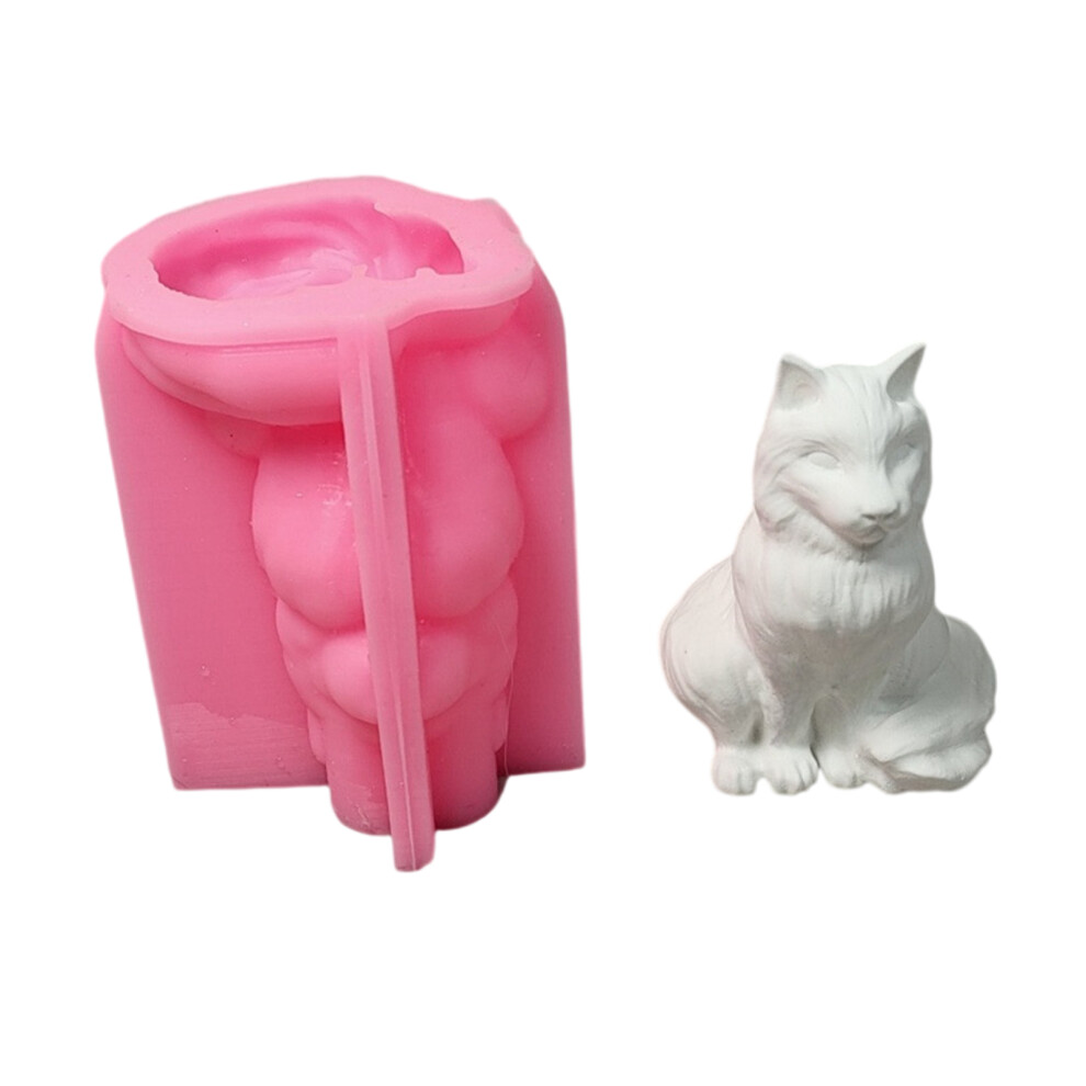 Animal Molds 3D Cats Silicone Mould Ornament Molds Soap Molds-image-OPC-PMRHRXC-NEW