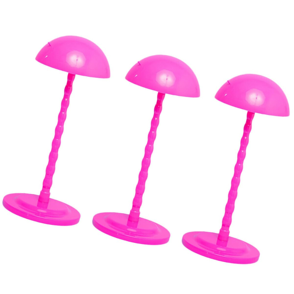 Unisex Wig Stand Portable Detachable For Long Wigs Lightweight Rack Air Drying And Styling Hats And Headpieces Travel Friendly
