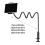 MultiPosition Tablet Clamp Stand Featuring Durability-75cm 3
