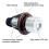 (As show, One size) 2pcs Led Angel Eyes Marker Lights Bulbs For E39 E53 E60 E61 E63 E64 E65 E66 E87 525i 530i Xi 545i M5 2