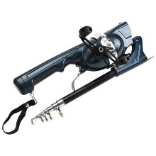 Fishing Rod Telescopic With Reel Carbon Fiber Portable Outdoor Fishing Gifts For Men