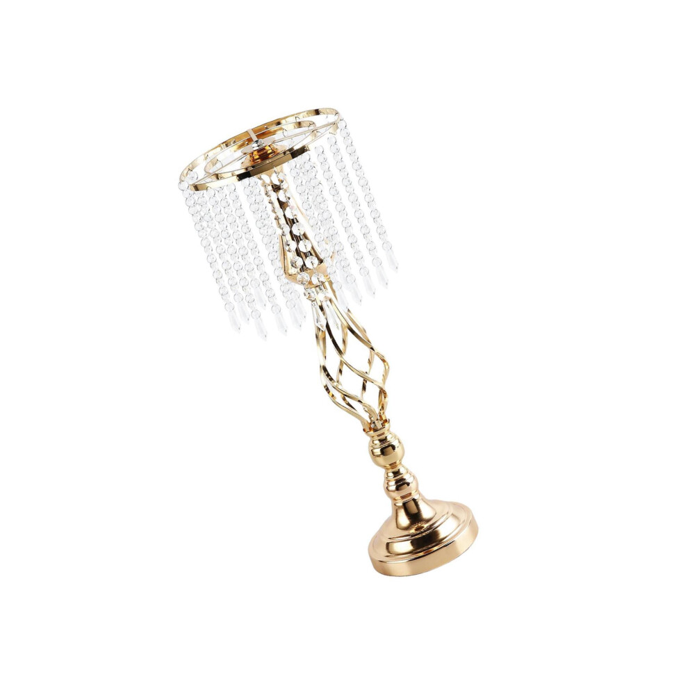 (Gold, Middle) Candle Holder Candlestick Centerpiece for Table Hotel Wedding-image-OPC-PMRHW7Y-NEW