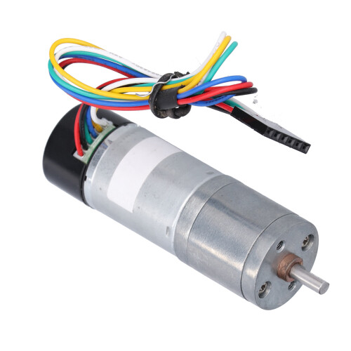 JGA25-371DC24V encoder 1360 giri/min motore con riduttore da 25 mm 2