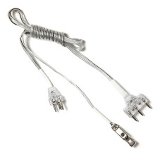 Foil Hand Line Fencing Body Cords Flexible Foil Cord with Hand Line Clamp for Professional Foil Fencing Sport Parts
