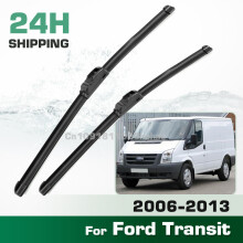 For Ford Transit 2006-2013 2007 2008 2009 2010 2011 2012 LHD&RHD Front Wiper Blades Windshield Windscreen Window Brush 26" 22"