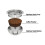 80ml Multipurpose Reusable Coffee Machine Filter Coffee Pod for 5