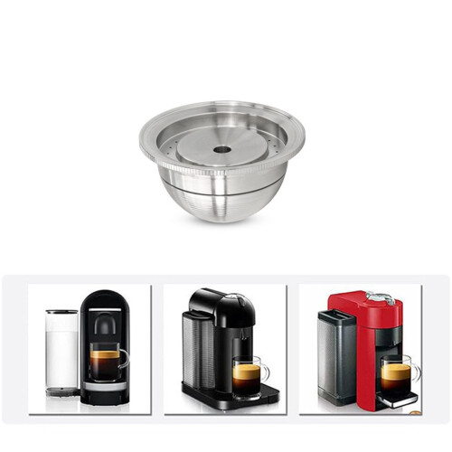 80ml Multipurpose Reusable Coffee Machine Filter Coffee Pod for 1