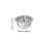 80ml Multipurpose Reusable Coffee Machine Filter Coffee Pod for 3