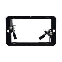 Brush Wall Plate Bracket, Cable Pass Through-Installation frame