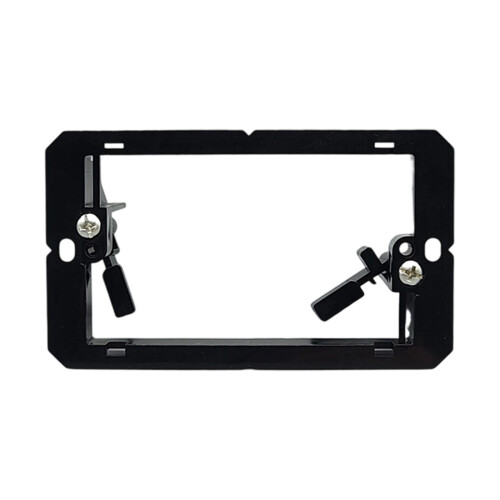 Brush Wall Plate Bracket, Cable Pass Through-Installation frame