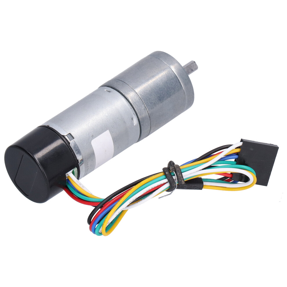 Dc 24V Geared Motor With Encoder Jga25â371Dc 60Rpm Smart Car Speed Feedback 6951358095207