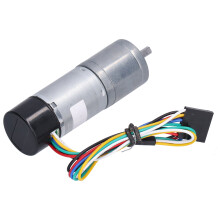 DC Geared Motor with Encoder 12V 170RPM for Robotics & DIY Projects