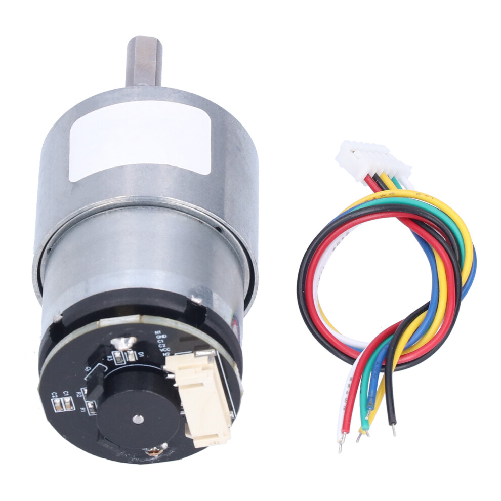 Dc12v 60Rpm Micro Gear Motor With Encoder Speed Reduction Gearbox For Robotics 4341358095390