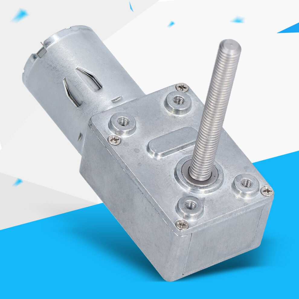Worm Gear Motor Dc 24V High Torsion Jgyâ370 Self Locking 23Rpm For Diy Models 4971358095696
